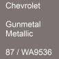 Preview: Chevrolet, Gunmetal Metallic, 87 / WA9536.